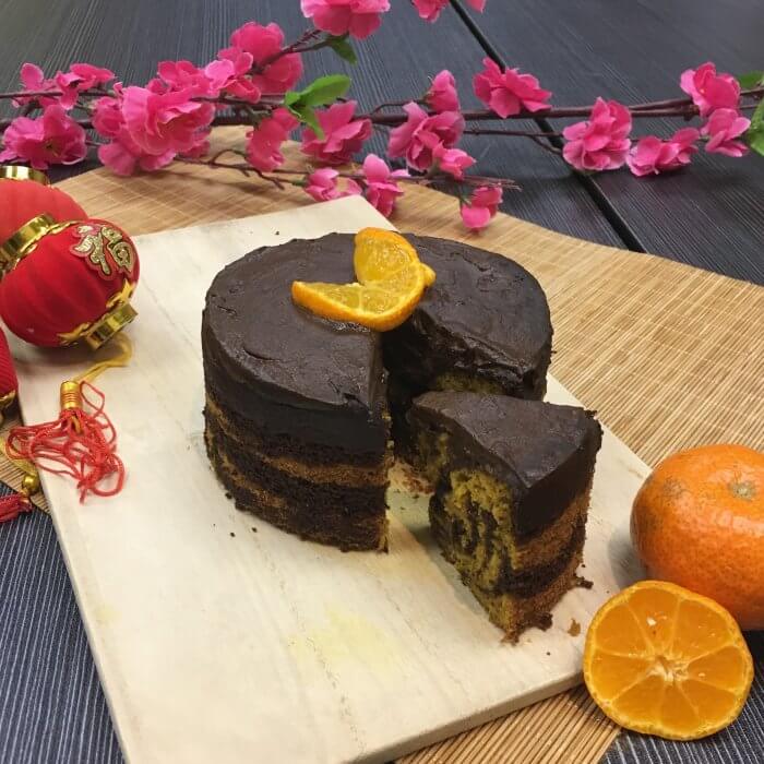 Chocolate Tangerine Marble Cake – Amazin Graze Hong Kong