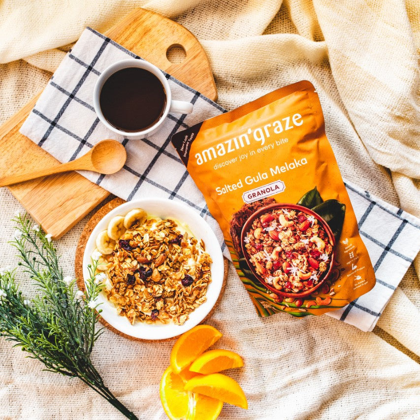 Salted Gula Melaka Granola Amazin Graze Hong Kong
