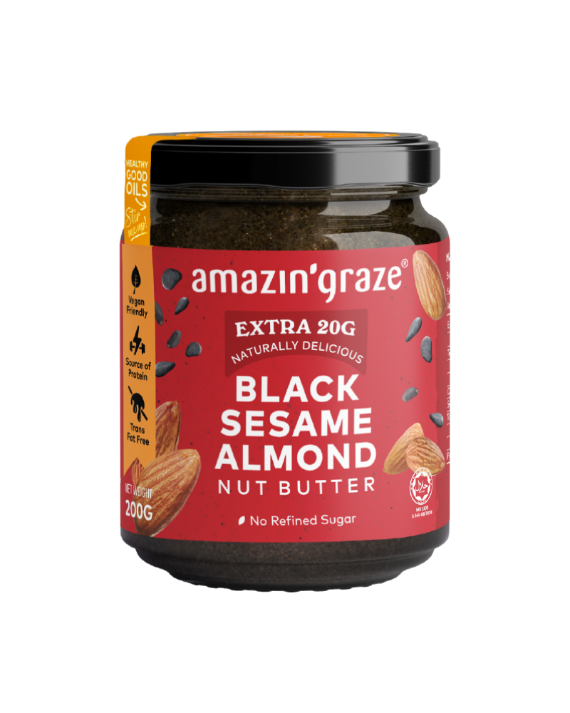 Black Sesame Almond Butter