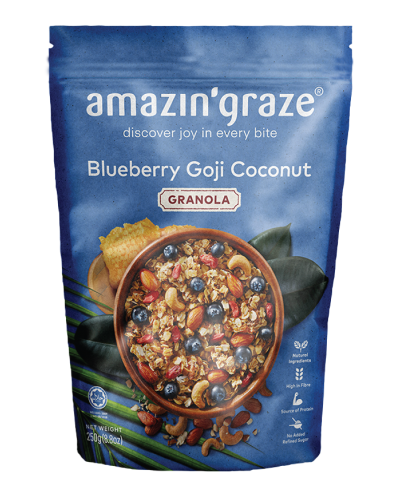 Blueberry Goji Coconut Granola