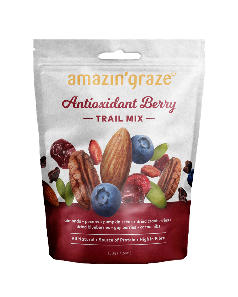 Amazin' Graze Healthy Antioxidant Berry Trail Mix