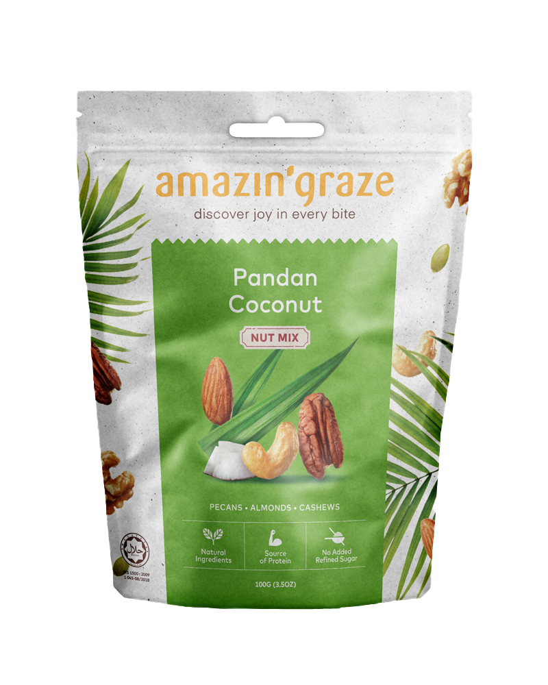 Amazin' Graze Pandan Coconut Nut Mix