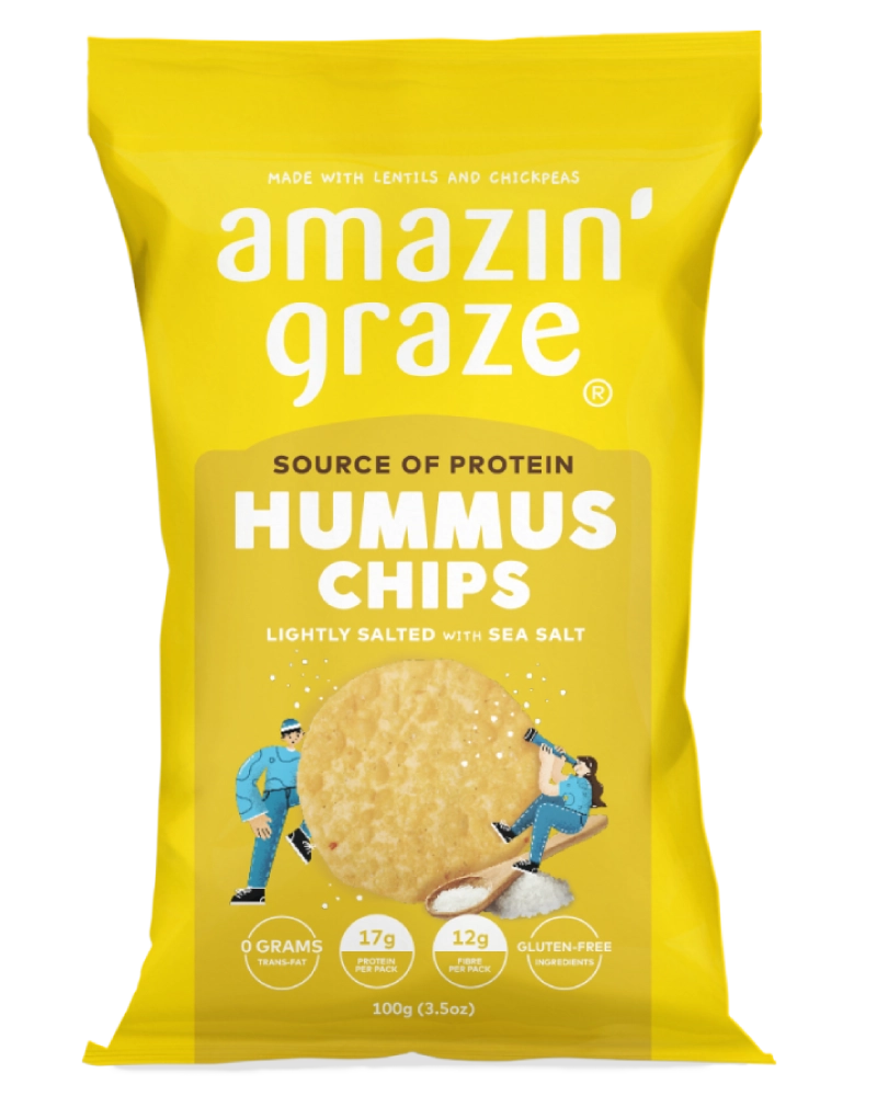 Hummus Chips Lightly Salted with Sea Salt