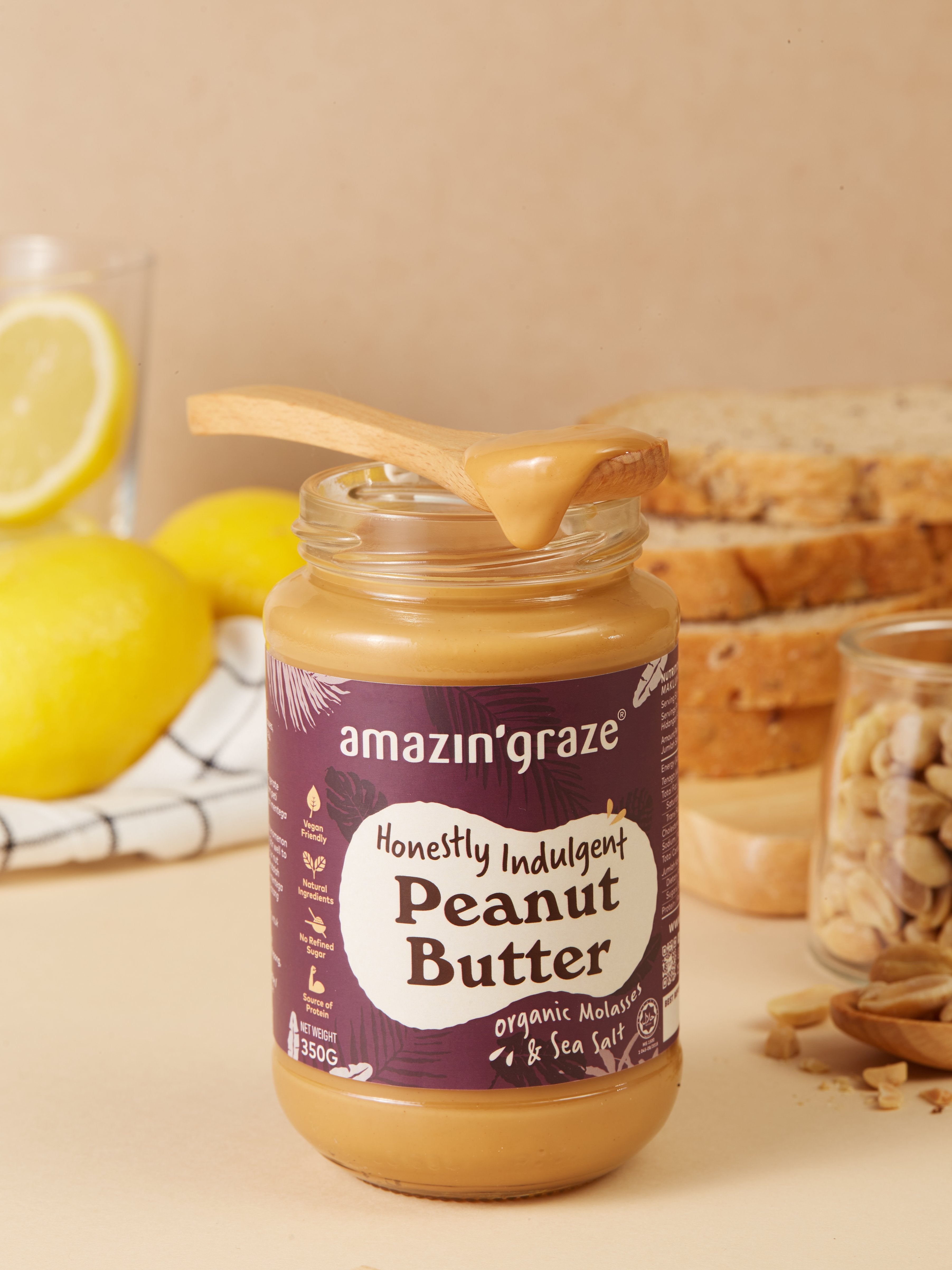 Amazin' Graze Indulgent Peanut Butter 350g